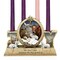 Roman Set of 2 Multicolored Baby Jesus Christmas Advent Candle Holders 9.25"